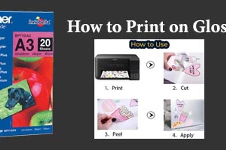 How to Print on Glossy Paper