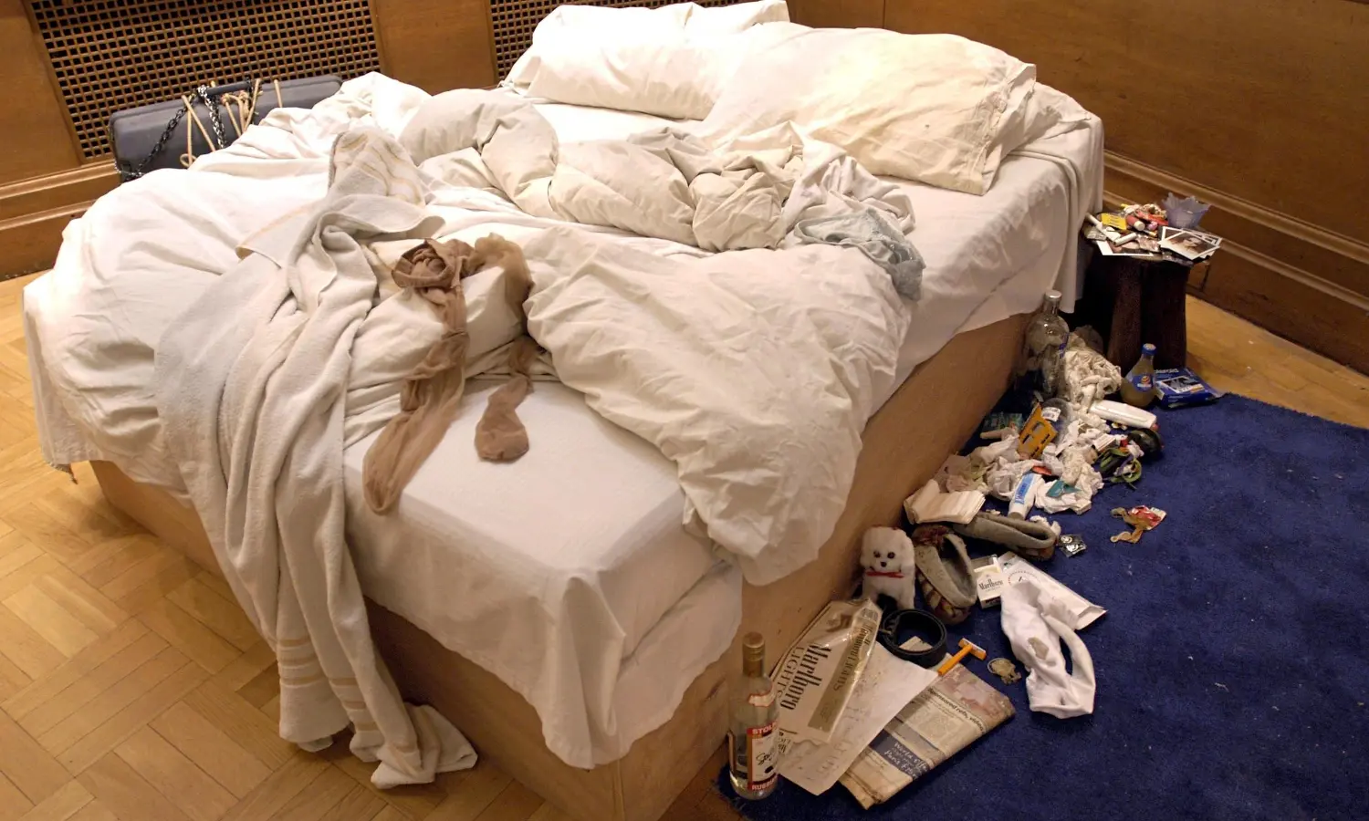 Tracey Emin's My Bed (source: theguardian)