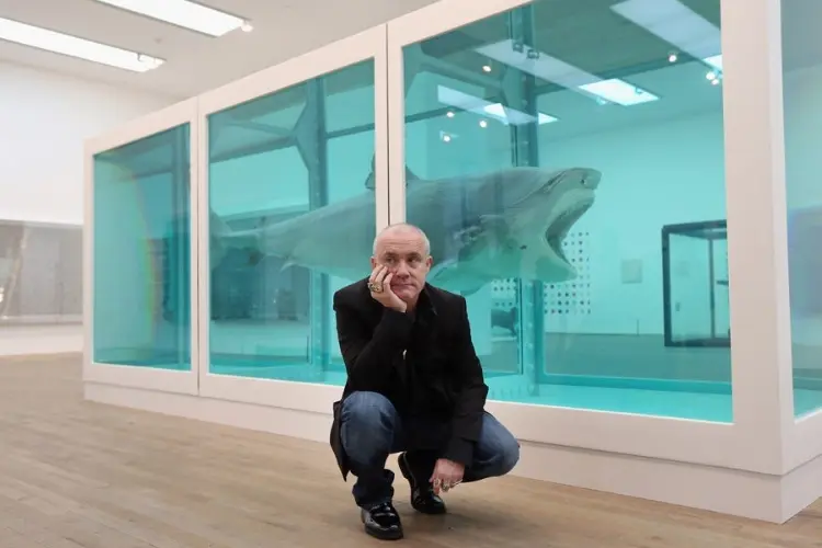Damien Hirst's Shark (source: businessinsider)