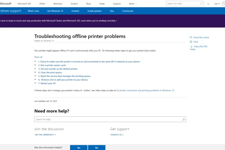 Best Ways To Fix The Offline Printer Error on Windows