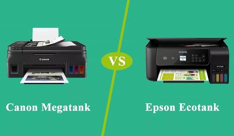 Canon Megatank vs Epson Ecotank