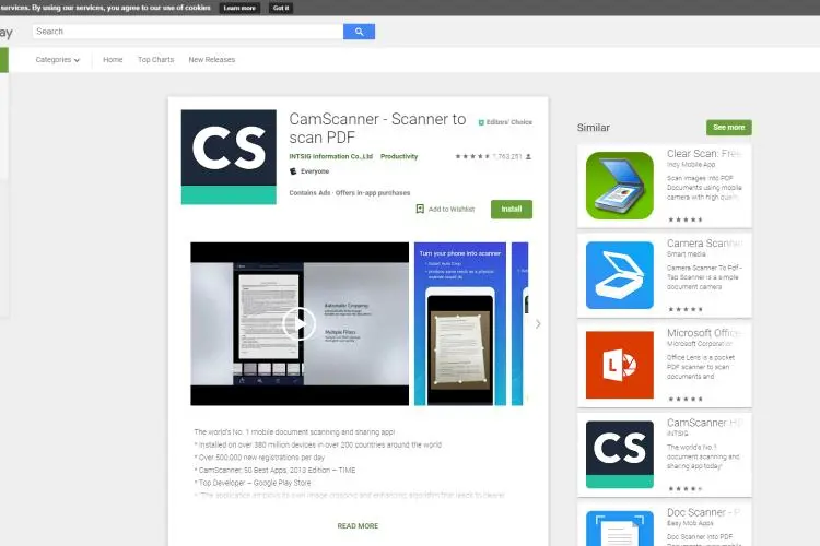 CamScanner -Scanner to scan PDF