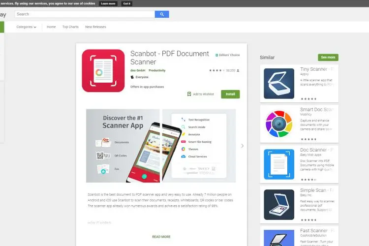 Scanbot -PDF Document Scanner
