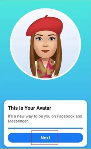 use the Avatar as a sticker