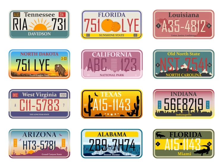 License plates