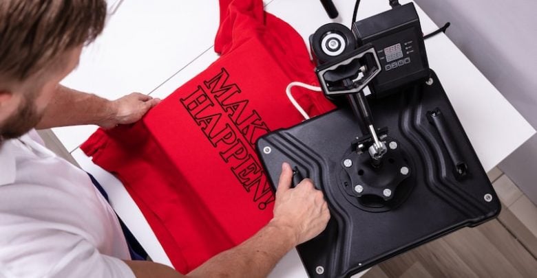 Screen Printing on T-shirt